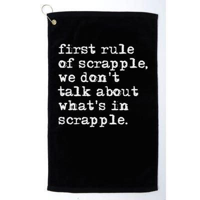Scrapple , Funny Breakfast Meat Scrapple Golf Towel