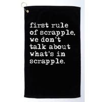 Scrapple , Funny Breakfast Meat Scrapple Golf Towel