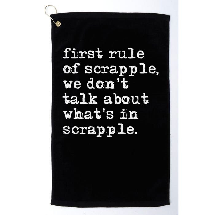 Scrapple , Funny Breakfast Meat Scrapple Golf Towel