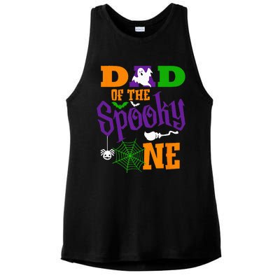 Spooky First Birthday Matching Family Costume Ladies PosiCharge Tri-Blend Wicking Tank