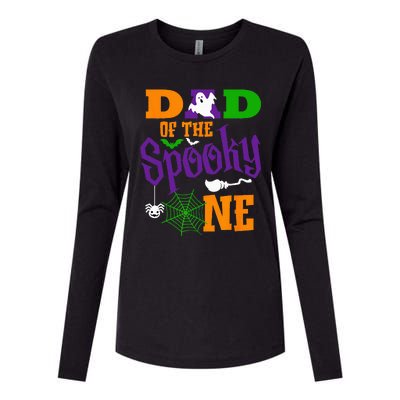 Spooky First Birthday Matching Family Costume Womens Cotton Relaxed Long Sleeve T-Shirt