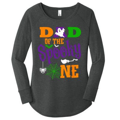 Spooky First Birthday Matching Family Costume Women's Perfect Tri Tunic Long Sleeve Shirt