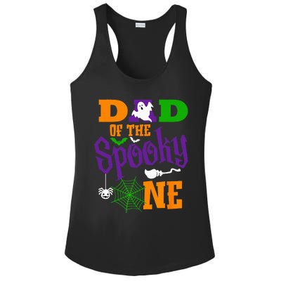 Spooky First Birthday Matching Family Costume Ladies PosiCharge Competitor Racerback Tank