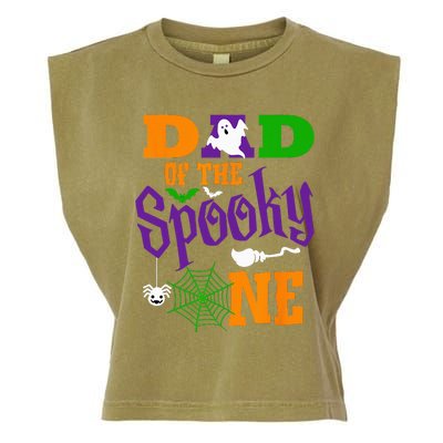 Spooky First Birthday Matching Family Costume Garment-Dyed Women's Muscle Tee