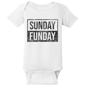 Sunday Funday Brunch Football Sports Bbq Church Baby Bodysuit