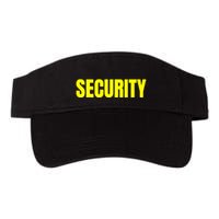Security Front & Back Print Staff Event Uniform Bouncer Visor
