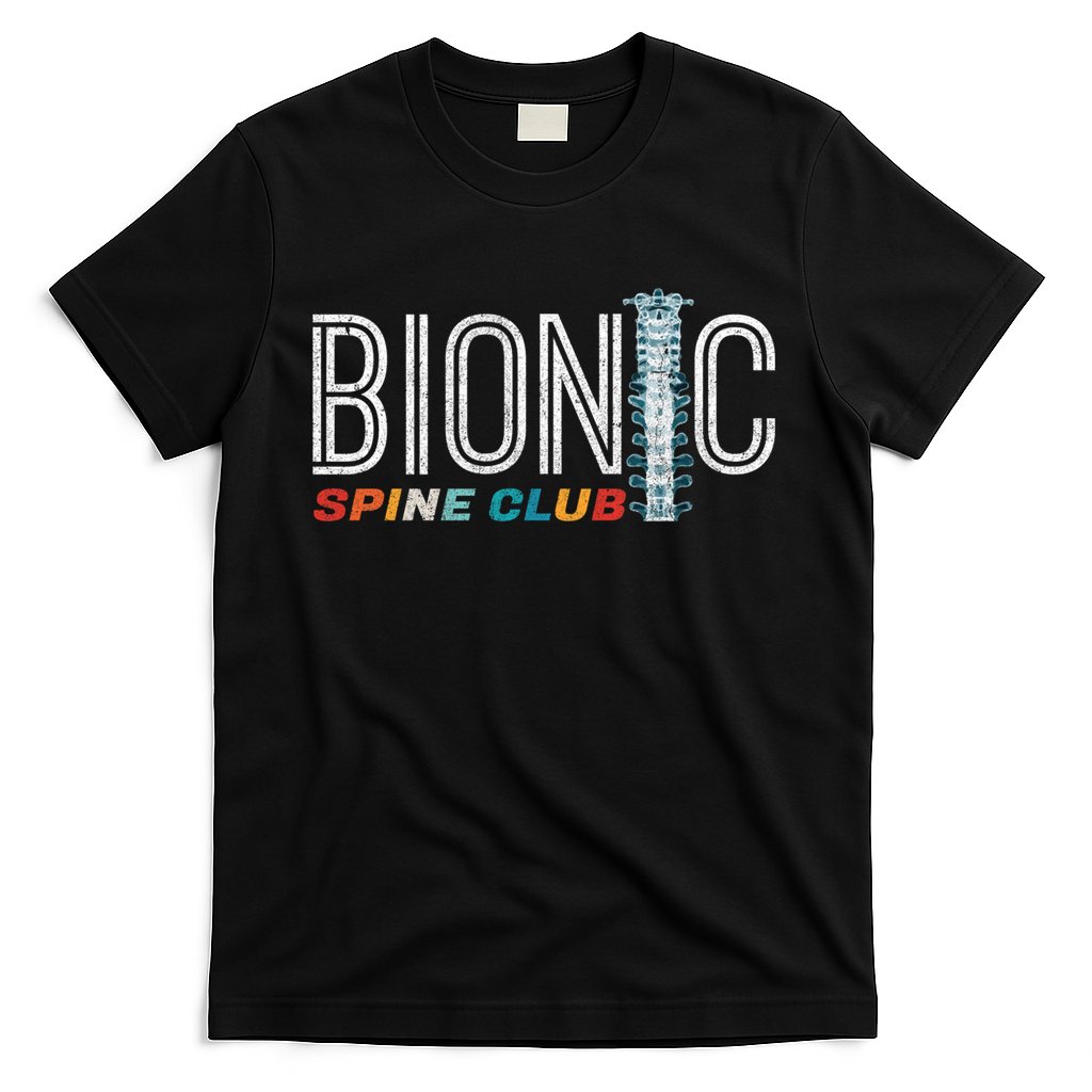 Spinal Fusion Back Spine Surgery Lumbar Recovery T-Shirt
