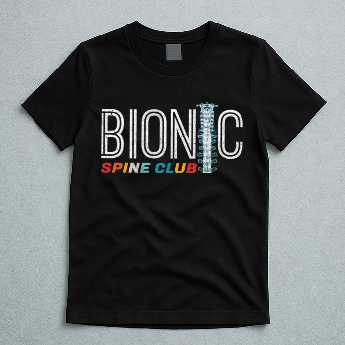 Spinal Fusion Back Spine Surgery Lumbar Recovery T-Shirt