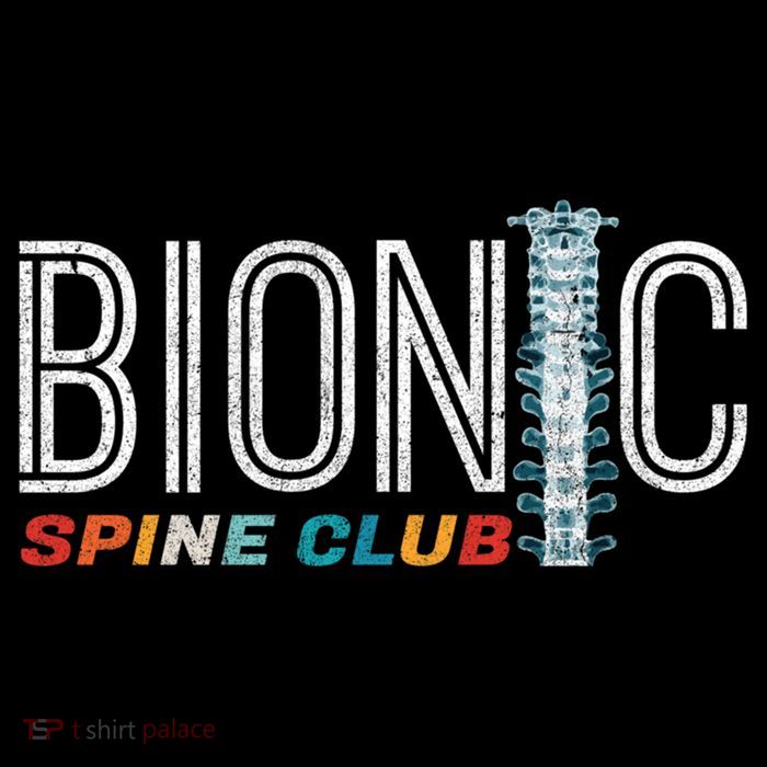 Spinal Fusion Back Spine Surgery Lumbar Recovery Tall T-Shirt