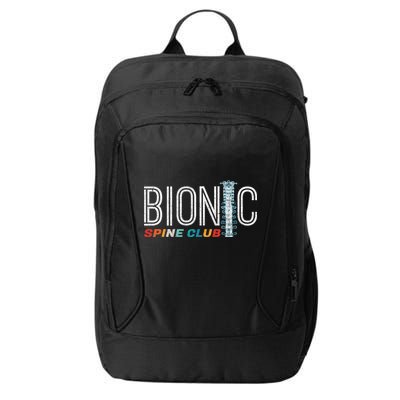 Spinal Fusion Back Spine Surgery Lumbar Recovery City Backpack