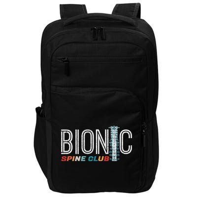 Spinal Fusion Back Spine Surgery Lumbar Recovery Impact Tech Backpack