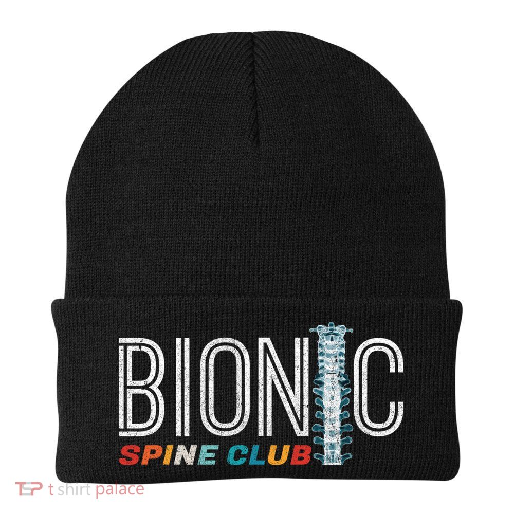 Spinal Fusion Back Spine Surgery Lumbar Recovery Beanie