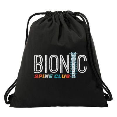Spinal Fusion Back Spine Surgery Lumbar Recovery Drawstring Bag