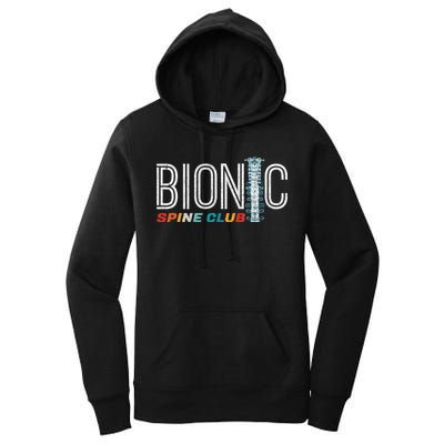 Spinal Fusion Back Spine Surgery Lumbar Recovery Women's Pullover Hoodie