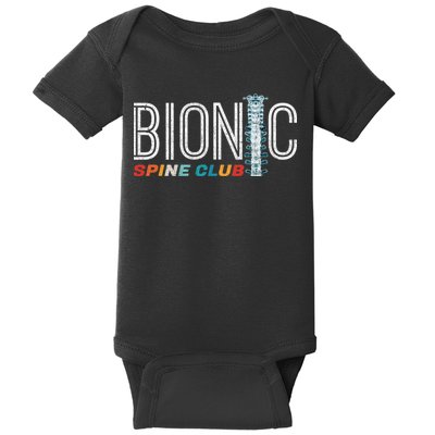 Spinal Fusion Back Spine Surgery Lumbar Recovery Baby Bodysuit