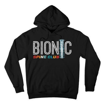Spinal Fusion Back Spine Surgery Lumbar Recovery Tall Hoodie