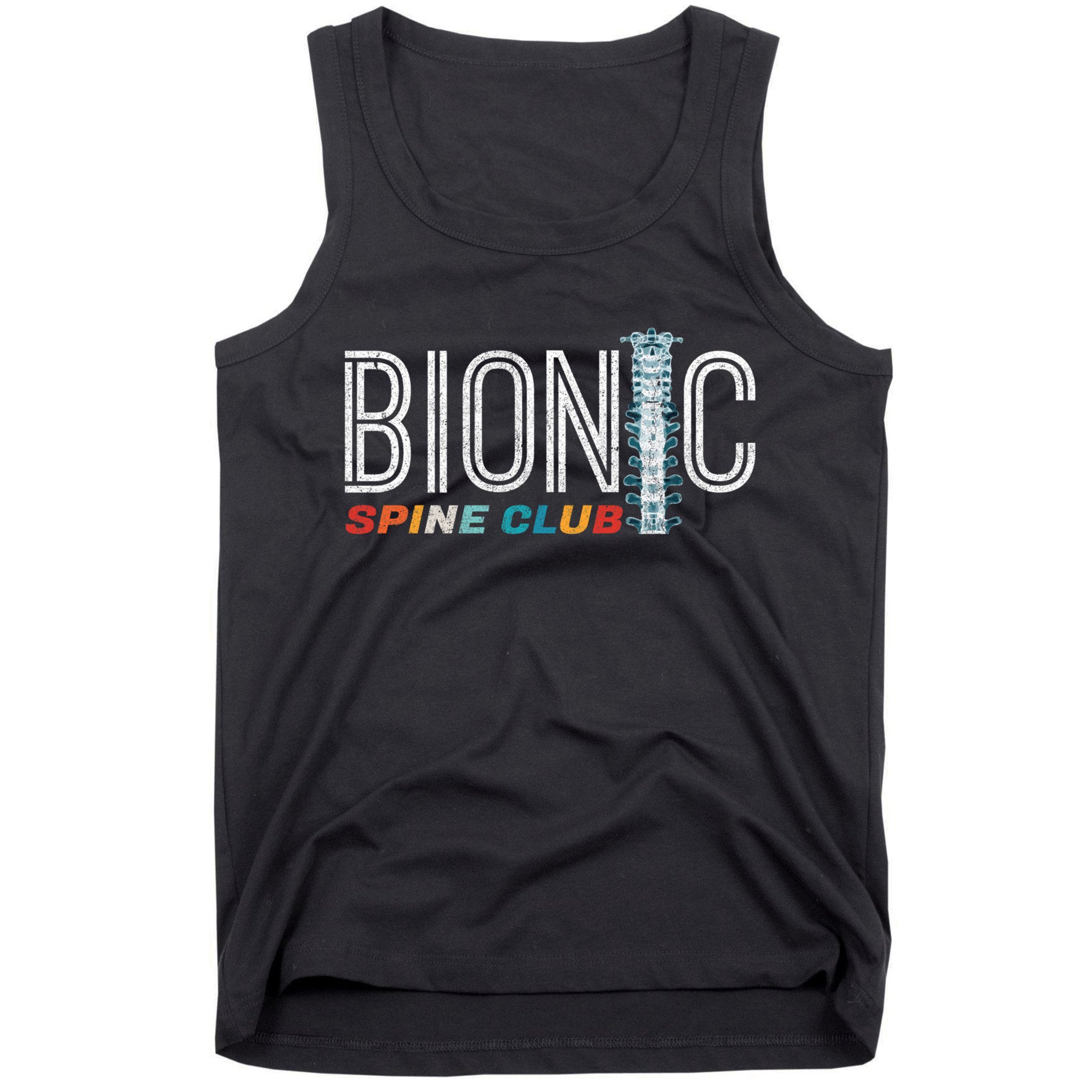 Spinal Fusion Back Spine Surgery Lumbar Recovery Tank Top