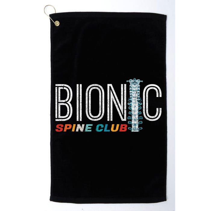 Spinal Fusion Back Spine Surgery Lumbar Recovery Golf Towel
