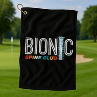 Spinal Fusion Back Spine Surgery Lumbar Recovery Golf Towel