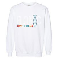 Spinal Fusion Back Spine Surgery Lumbar Recovery Garment-Dyed Sweatshirt