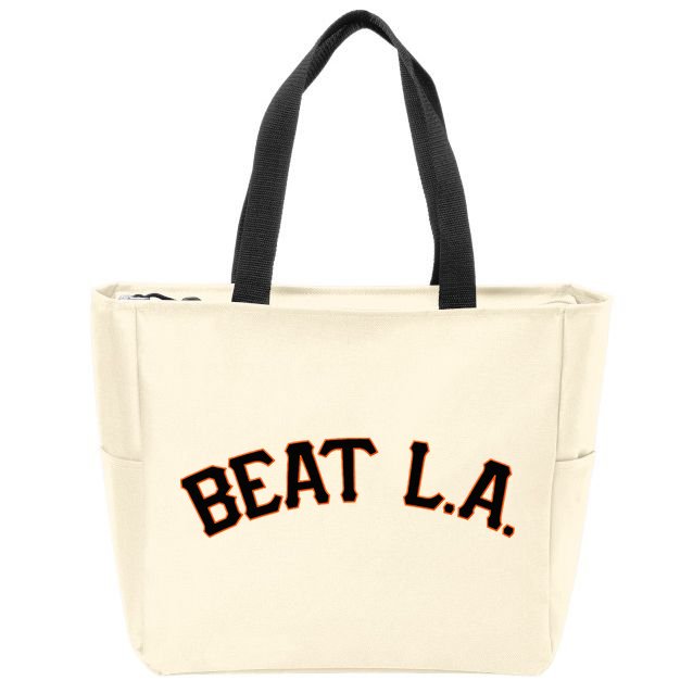 San Francisco Beat L.A. Zip Tote Bag