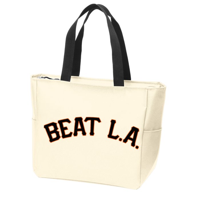 San Francisco Beat L.A. Zip Tote Bag