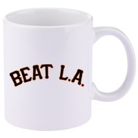 San Francisco Beat L.A. 11oz C Handle Ceramic Mug