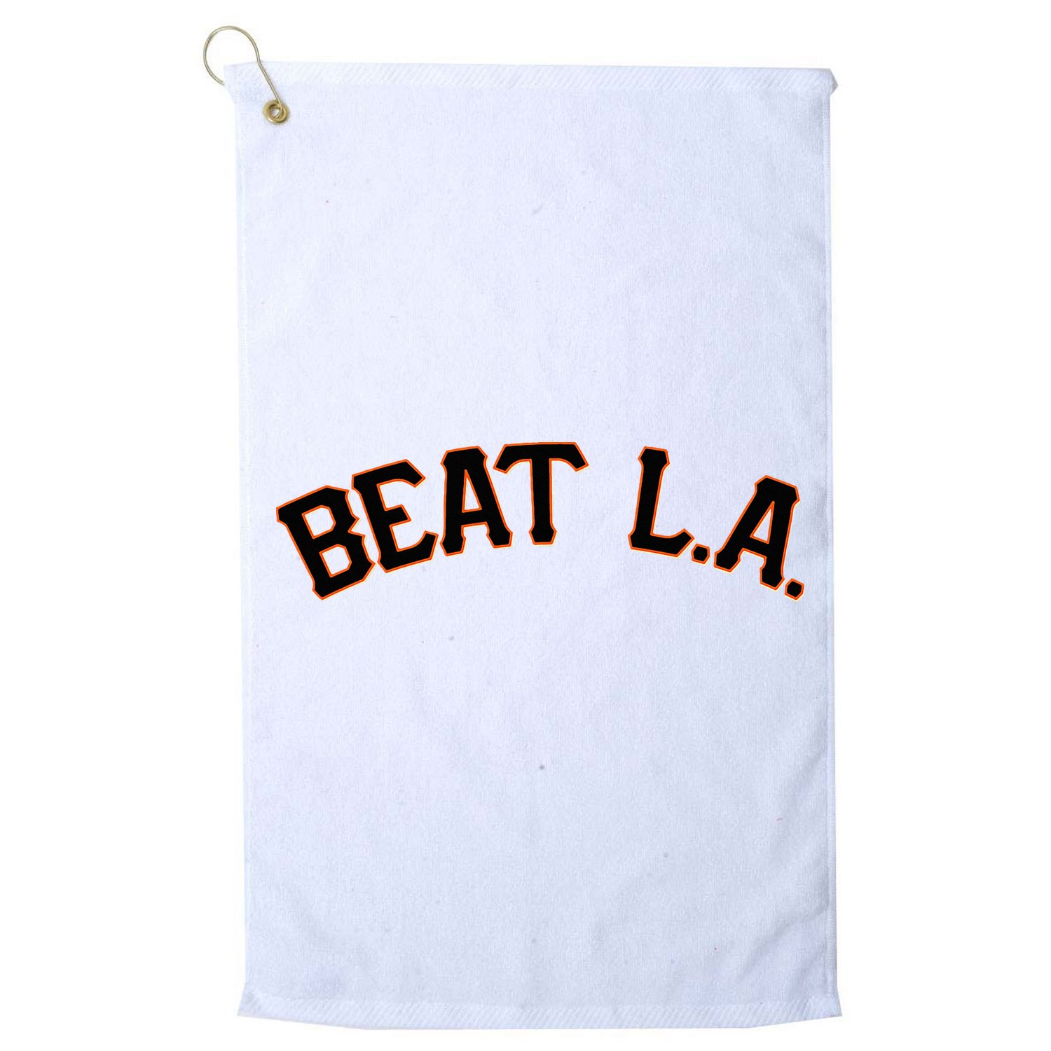 San Francisco Beat L.A. Golf Towel