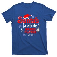 Santas Favorite Banjo Player Christmas Gift T-Shirt