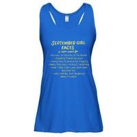 September Facts Birthday Funny Gift Born In September Virgo Gift Ladies Essential Flowy Tank