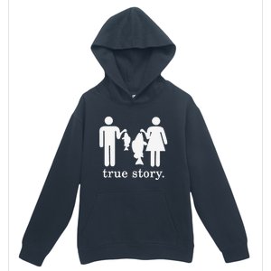 Small Fish Big Fish True Story Fishing Girl Boy Urban Pullover Hoodie