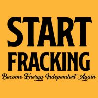 Start Fracking Become Energy Independent Again Youth Performance Sprint T-Shirt