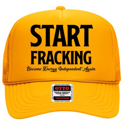 Start Fracking Become Energy Independent Again Trucker Hat