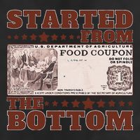 Started From Bottom Food Stamp Coupon stars 2 Adult Drive Performance Visor