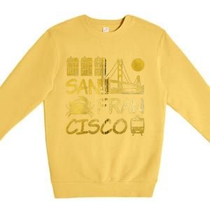 San Francisco California Premium Crewneck Sweatshirt