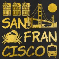 San Francisco California 11oz C Handle Ceramic Mug