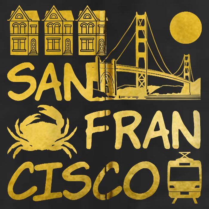 San Francisco California 11oz C Handle Ceramic Mug
