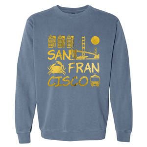 San Francisco California Garment-Dyed Sweatshirt