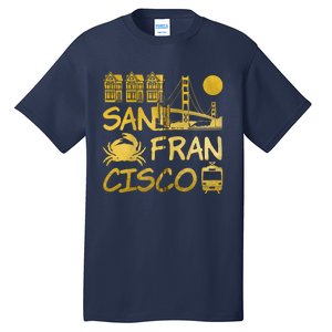 San Francisco California Tall T-Shirt