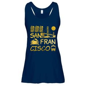 San Francisco California Ladies Essential Flowy Tank