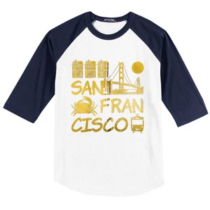 San Francisco California Baseball Sleeve Shirt