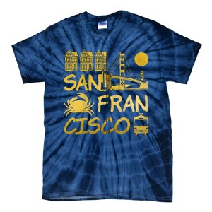 San Francisco California Tie-Dye T-Shirt