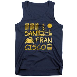 San Francisco California Tank Top