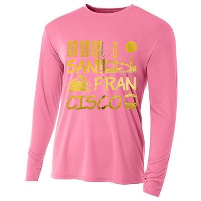 San Francisco California Cooling Performance Long Sleeve Crew