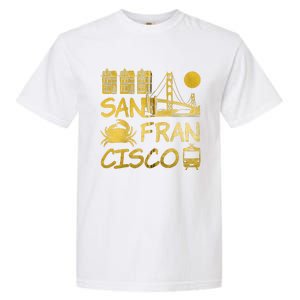 San Francisco California Garment-Dyed Heavyweight T-Shirt