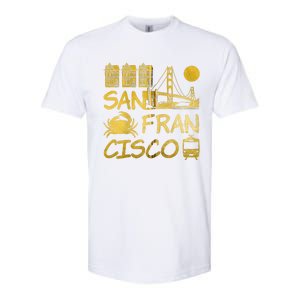 San Francisco California Softstyle CVC T-Shirt