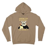 Sarcastic Funny Cat Judging You In Silence And Nailing It Hoodie