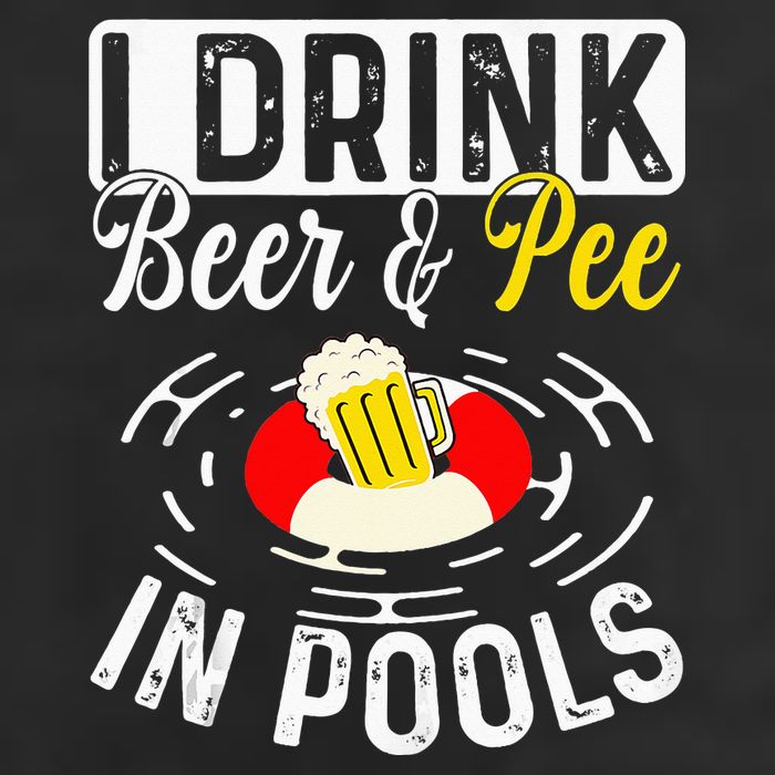Swimmer funny Cool I Drink Beer And Pee In Pools 25L Jumbo Tote
