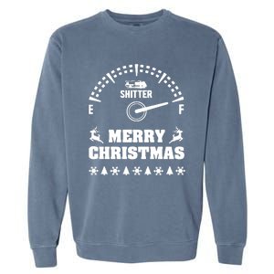 Shitters Full Christmas Garment-Dyed Sweatshirt