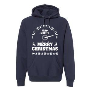 Shitters Full Christmas Premium Hoodie